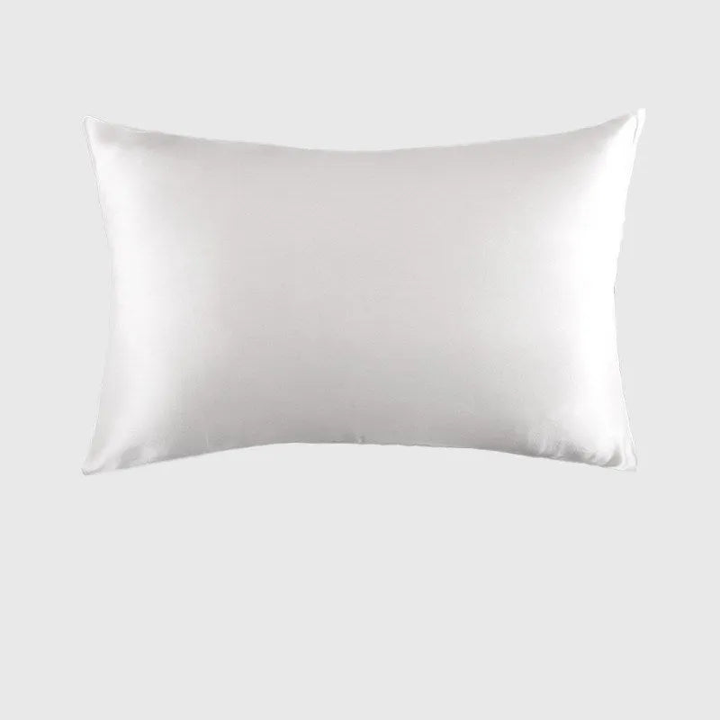 Double-Sided Silk Zipper Pillowcase 19 mommes - Bellarte Enchanté Double-Sided Silk Zipper Pillowcase 19 mommes